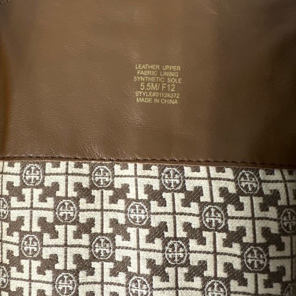 Tory Burch Tan Grained Leather Over Knee Boots Equestrian Riding Equestrian 5.5 - Picture 13 of 15